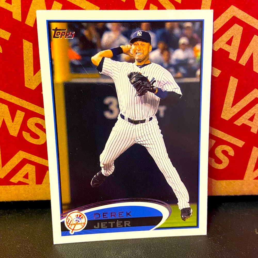 2012 Topps #30 Derek Jeter New York Yankees Baseball Card